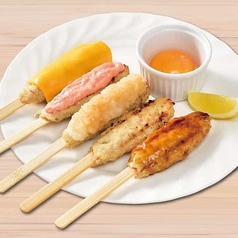 軟骨入りつくね盛合せ