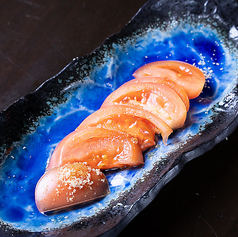 トマトスライスの砂糖がけ