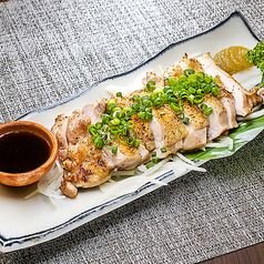 薩摩地鶏ももタタキ焼き(ポン酢和え)