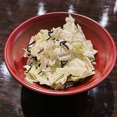 塩昆布キャベツ