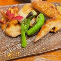 料理メニュー写真&nbsp;手羽先山椒塩焼き