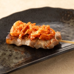 山形豚使用　豚バラ串　タレキムチ