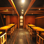 和の温もり感じるお席は広々とした個室でご用意。