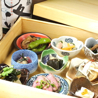 京都の食材を使った料理とおばんざいが楽しめるお店！