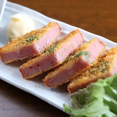 お肉屋さんのハムカツ