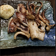 生干しイカ焼き