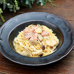 ベーコンと木の子のクリームソース (1人前)