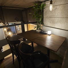 【ロフト席でゆっくりと】グループ様でも窮屈せずお食事いただけます♪