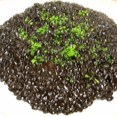 イカ墨のリゾット