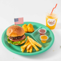 【お子様メニューのご用意◆キッズチーズバーガー】