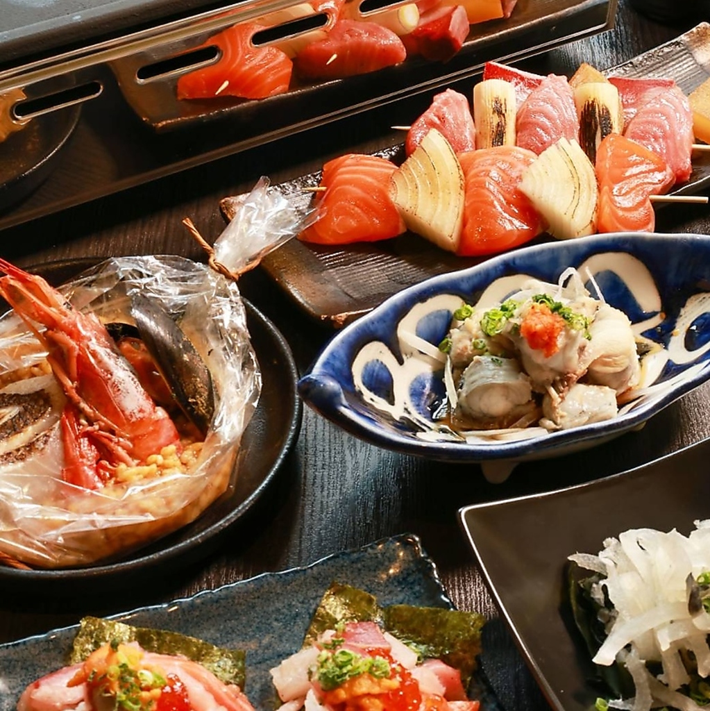 難波 なんば 心斎橋 寿司 海鮮 黒毛和牛 居酒屋 和食 宴会 飲み放題 デート 女子会