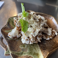 くるみのキャラメル炊きサワークリーム