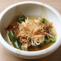 半割ピーマン　揚げ出し風