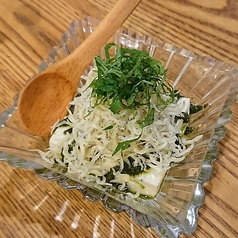 ちりめんじゃこと豆腐