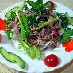 牛肉の玉ねぎ炒め