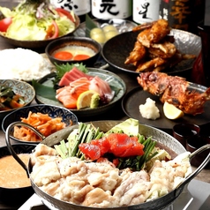 炭と海鮮と串焼きと肴 とっとっと 四条河原町店のコース写真