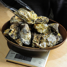 門司産：真ガキがkg/1650円（税込）