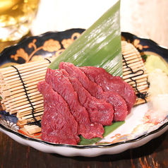 馬刺し　赤身