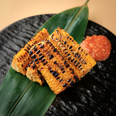 とうもろこし炭火焼き