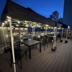 雰囲気の変わるテラス席もご用意♪