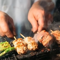 店内で一本一本丁寧に焼き上げます