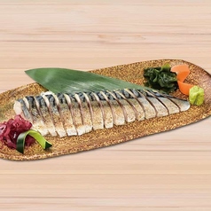 炙りしめ鯖半身盛り(しめ鯖)