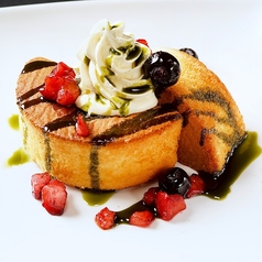 厚焼きスフレパンケーキ