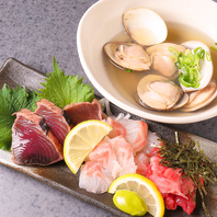 魚屋からダイレクトに届く季節の恵み