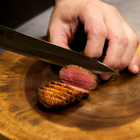 専門職人の技が光る本格肉料理