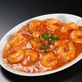 料理メニュー写真&nbsp;海老のチリソース