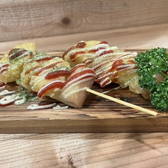 魚肉ソーセージとじゃが芋ドッグ