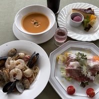 月ごとに変わるパスタコース♪