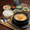 料理メニュー写真 テンジャンチゲ定食（韓国産味噌を使用）