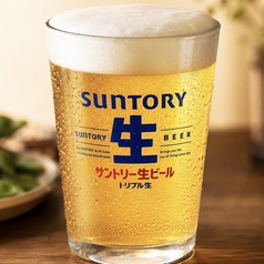 サントリー樽生ビール(樽生・グラス)