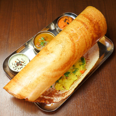 マトン カレー ドーサ/ミックス ベジ ウッタパム