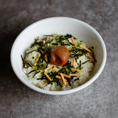 お茶漬け(梅・鮭・明太子)