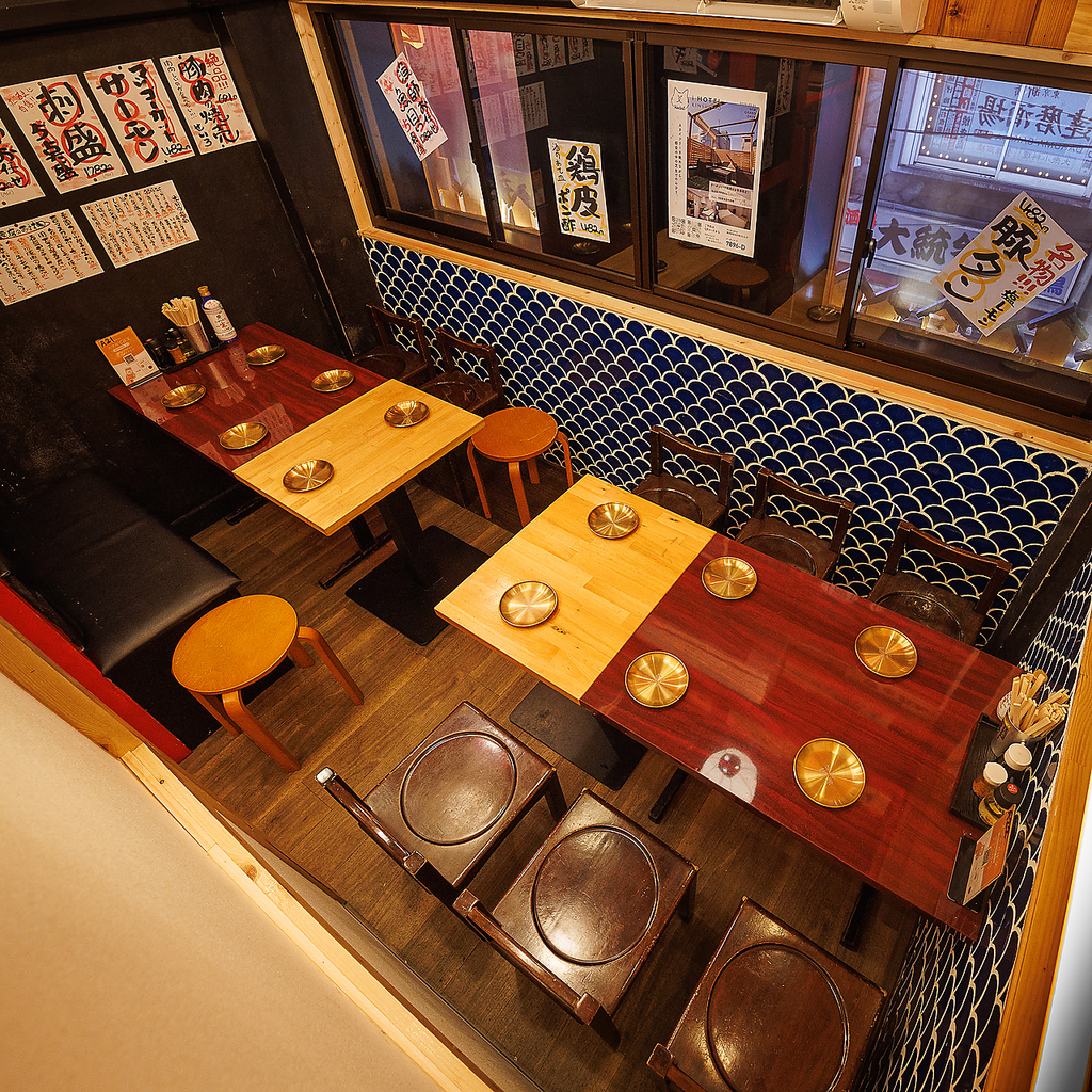 おしゃれな店内はシンプルな空間に和モダンな雰囲気!!