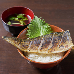 胡麻さば丼の写真