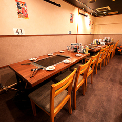 種類豊富なもんじゃ焼きでワイワイ盛り上がること間違いなし！