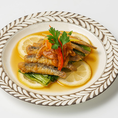 小イワシの広島風南蛮漬け