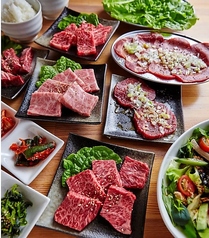 水辺焼肉 meat meet ミートミートのコース写真