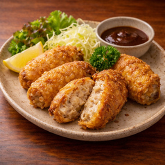 鶏皮ギョーザ