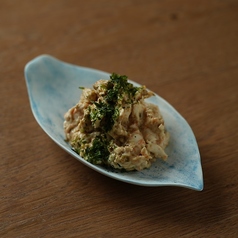 鶏の海苔明太マヨ和え