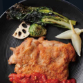 料理メニュー写真&nbsp;鶏もも肉のグリル ガーリックトマトソース