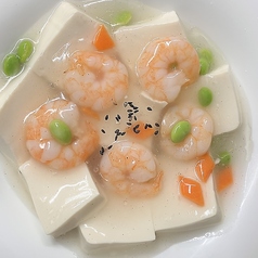 芝海老と豆腐の塩味さっぱり煮