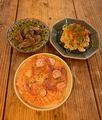 料理メニュー写真&nbsp;◎名物！How.のおばんざい3種盛り合わせ
