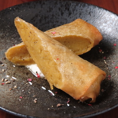 女性に大人気！さつま芋の春巻き