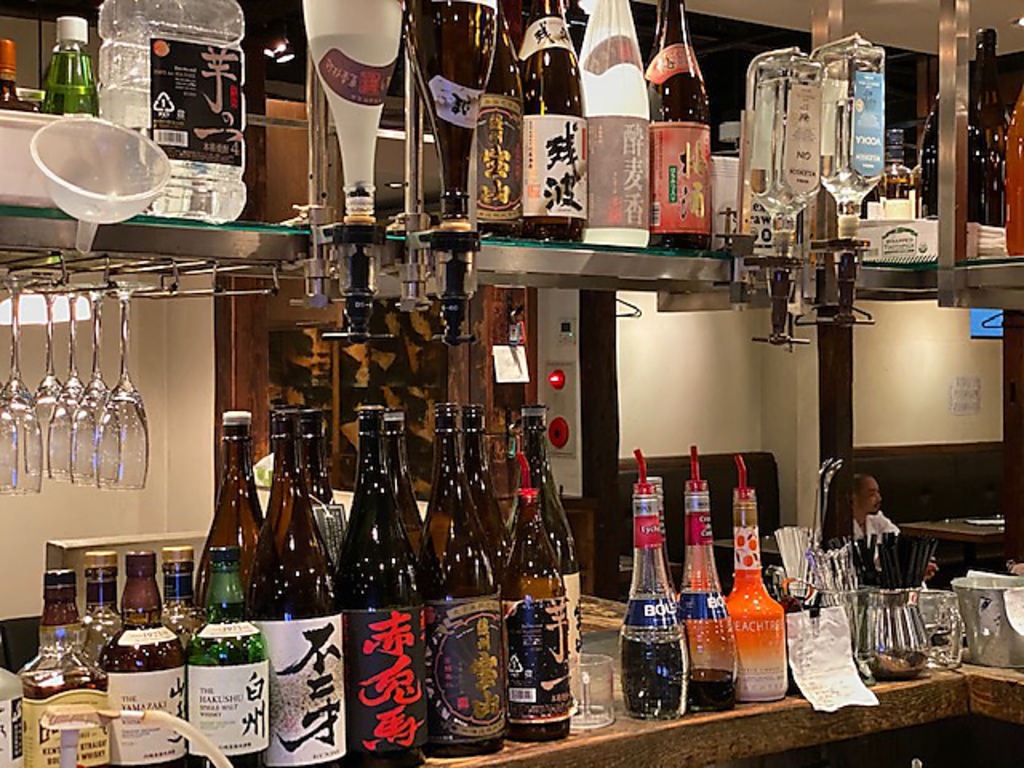 当日OK!ビール、ハイボール、日本酒、焼酎等など、他では飲めないお酒も飲めちゃいます。
