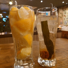 《おかわりサワー》ゴロゴロレモンサワー/梅昆布サワー