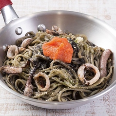 イカのお墨付き明太子パスタ